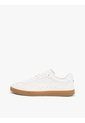 Tenis Blanco De Cuero Con Logo Metalizado Tommy Hilfiger de Tommy Hilfiger