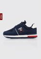 Tenis Lifestyle Azul-Blanco-Rojo Tommy Hilfiger Kids Low Cut Lace de Tommy Hilfiger