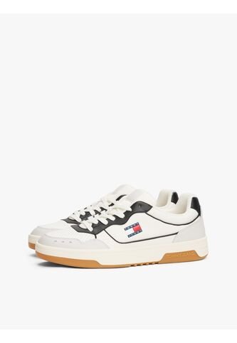 Tenis Blanco De Cuero Con Suela Cupsole Tommy Hilfiger Tommy Hilfiger