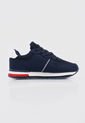 Tenis Lifestyle Azul-Blanco-Rojo Tommy Hilfiger Kids Low Cut Lace de Tommy Hilfiger