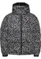 Chaqueta Alaska Acolchada Con Estampado Hombre Negro Tommy Jeans de Tommy Hilfiger