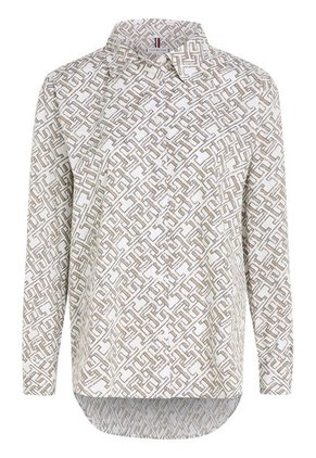 Blusa Con Estampado Monograma Th Para Mujer Tommy Hilfiger