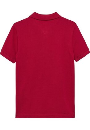 Polo Rojo Varsity Con Logo Gráfico Tommy Hilfiger