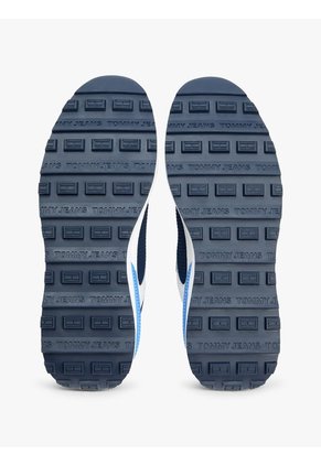 Tenis Azul Color Block Estilo Running Tommy Hilfiger