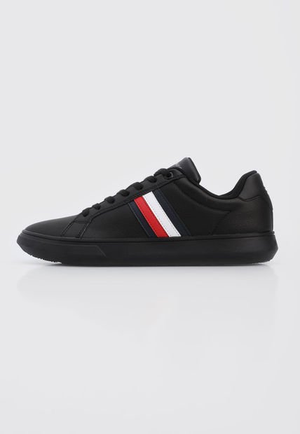 Tenis Lifestyle Negro-Azul-Blanco-Rojo Tommy Hilfiger Corporate Cup