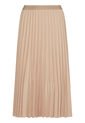 Falda Beige Midi Plisada Para Mujer Tommy Hilfiger de Tommy Hilfiger