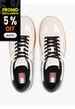 Tenis Blanco The Greenwich De Texturas Mixtas Tommy Hilfiger de Tommy Hilfiger