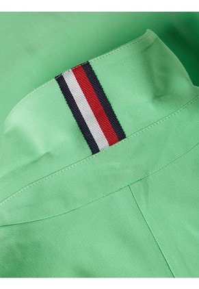 Americana De Traje Con Botonadura Sencilla Mujer Verde Tommy Hilfiger