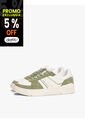 Tenis Verde De Mezcla De Ante Y Suela Cupsole Tommy Hilfiger de Tommy Hilfiger