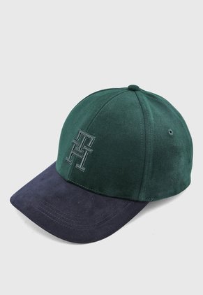 Gorra Verde Oscuro-Azul Navy TOMMY HILFIGER