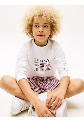 Saco Blanco Con Logo Tommy Hilfiger