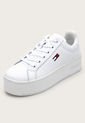 Tenis Lifestyle Blanco Tommy Hilfiger Jeans  Essential Flatform de Tommy Hilfiger