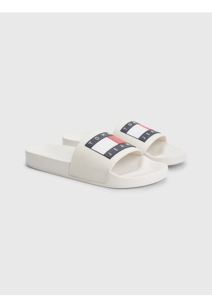 Sandalias Beige Con Parche Essential Tommy Hilfiger
