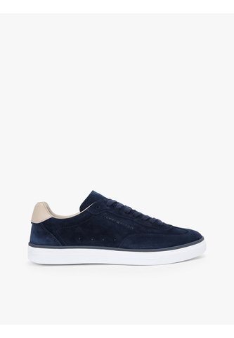 Tenis Azul Marino De Ante Con Logo En Relieve Tommy Hilfiger Tommy Hilfiger