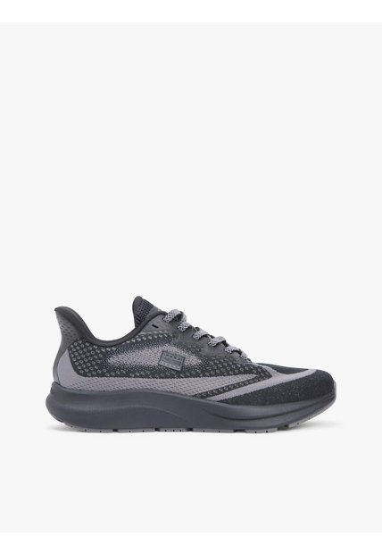 Tenis Negro En Punto Jacquard Con Logo Tommy Hilfiger