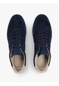 Tenis Azul Marino De Ante Con Logo En Relieve Tommy Hilfiger de Tommy Hilfiger