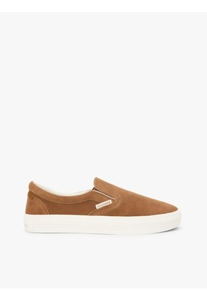 Tenis Chocolate De Ante Con Suela Cupsole Tommy Hilfiger