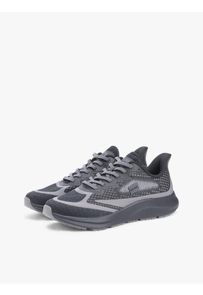 Tenis Negro En Punto Jacquard Con Logo Tommy Hilfiger