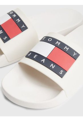 Sandalias Beige Con Parche Essential Tommy Hilfiger