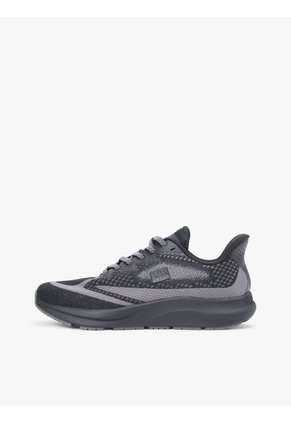 Tenis Negro En Punto Jacquard Con Logo Tommy Hilfiger