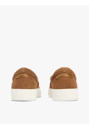 Tenis Chocolate De Ante Con Suela Cupsole Tommy Hilfiger