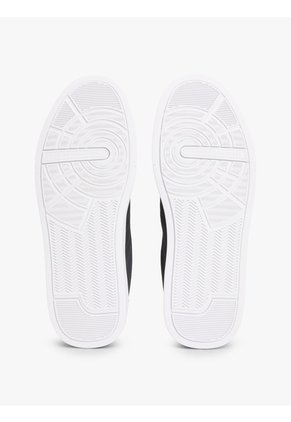 Tenis Negro De Punto Con Logo Tommy Hilfiger