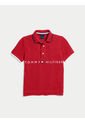 Polo Niño Manga Corta Rojo Tomas Mens de Tommy Hilfiger