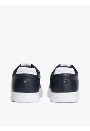 Tenis Azul Marino De Tenis Hilfiger Icon De Cuero Tommy Hilfiger