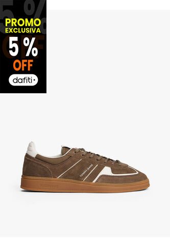 Tenis Marrón The Greenwich De Ante Tommy Hilfiger Tommy Hilfiger