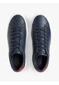 Tenis Azul Oscuro De Cuero Con Suela Cupsole Tommy Hilfiger de Tommy Hilfiger