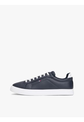 Tenis Azul Marino De Tenis Hilfiger Icon De Cuero Tommy Hilfiger