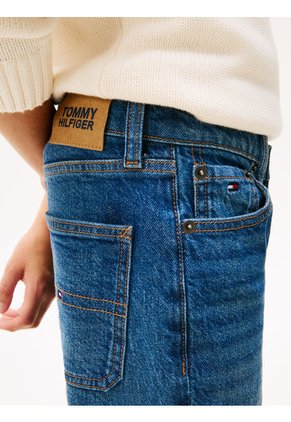 Jeans Azul Amplios Para Niño Tommy Hilfiger