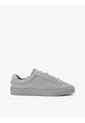 Tenis Gris De Ante Con Logo En Bajo Relieve Tommy Hilfiger de Tommy Hilfiger