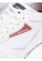 Tenis Blanco Con Mezcla De Texturas Y Logo Tommy Hilfiger de Tommy Hilfiger