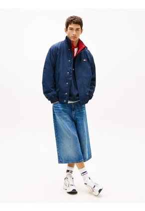 Cortavientos Multicolor Repelente Al Agua Con Logo Trasero Tommy Jeans