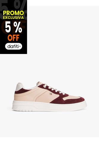 Tenis Marrón De Ante Con Suela Cupsole Tommy Hilfiger Tommy Hilfiger