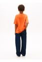 Camiseta Naranja Con Logo Gráfico Tommy Hilfiger de Tommy Hilfiger