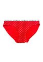 Bikini Rojo Clásico Con Logo R14T636RD1 de Tommy Hilfiger