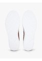 Tenis Marrón De Cuero Con Logo Metalizado Tommy Hilfiger de Tommy Hilfiger