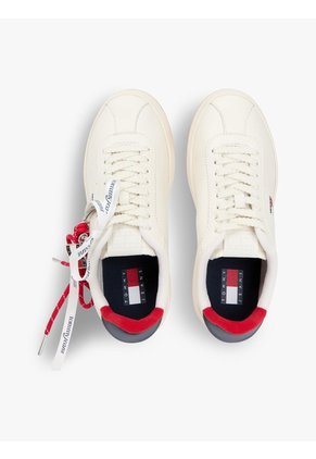 Tenis Multicolor De Tenis Archive En Cuero Tommy Hilfiger
