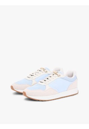 Tenis De Ante Con Mezcla De Texturas Tommy Hilfiger