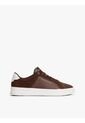 Tenis Marrón De Tenis En Cuero Texturizada Tommy Hilfiger de Tommy Hilfiger