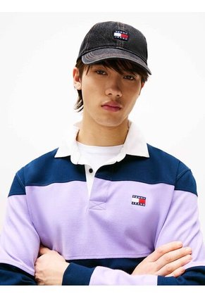 Gorra Negra Heritage Denim Tommy Hilfiger