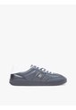 Tenis Negro De Cuero Con Monograma Metalizado Tommy Hilfiger de Tommy Hilfiger