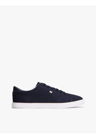 Tenis Azul Marino De Diseño Bajo En Lona Tommy Hilfiger Tommy Hilfiger