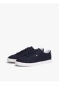Tenis Azul Marino De Diseño Bajo En Lona Tommy Hilfiger de Tommy Hilfiger