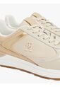 Tenis Beige Con Texturas Mixtas Tommy Hilfiger de Tommy Hilfiger