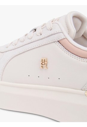 Tenis De Plataforma Con Panel De Satén Tommy Hilfiger