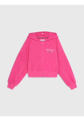 Saco De Niña Con Gorro Y Logo Trasero Tommy Hilfiger