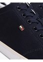 Tenis Azul Marino De Diseño Bajo En Lona Tommy Hilfiger de Tommy Hilfiger